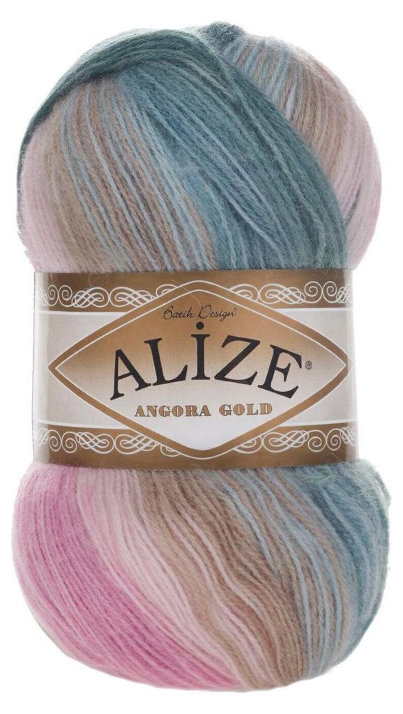 Alize Angora Gold Batik 2970 Strickgarn Produktbild 