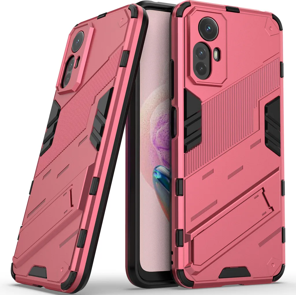 Offerta Cover Redmi Note 12S 4G: Rosa Antiurto con Supporto
