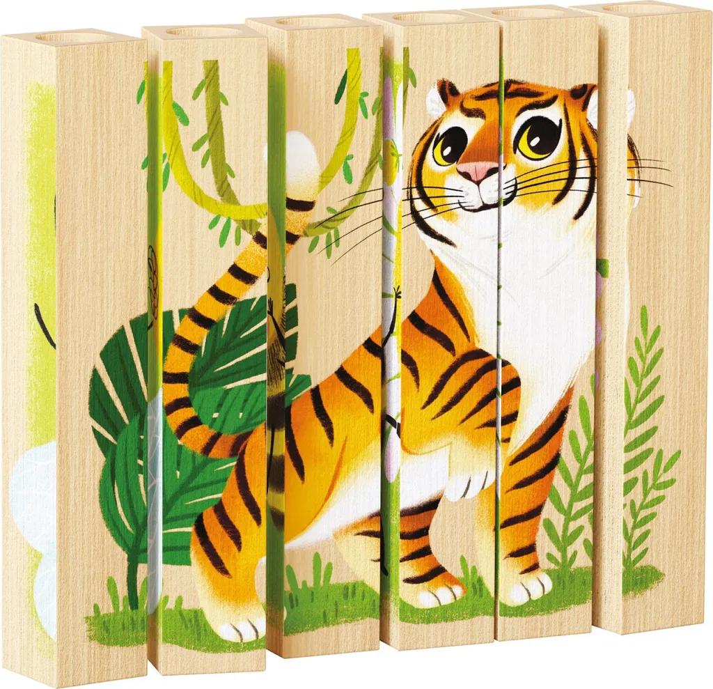 Jeu de construction animaux PLAYBIO 80711 Quercetti éducatif durable - 2
