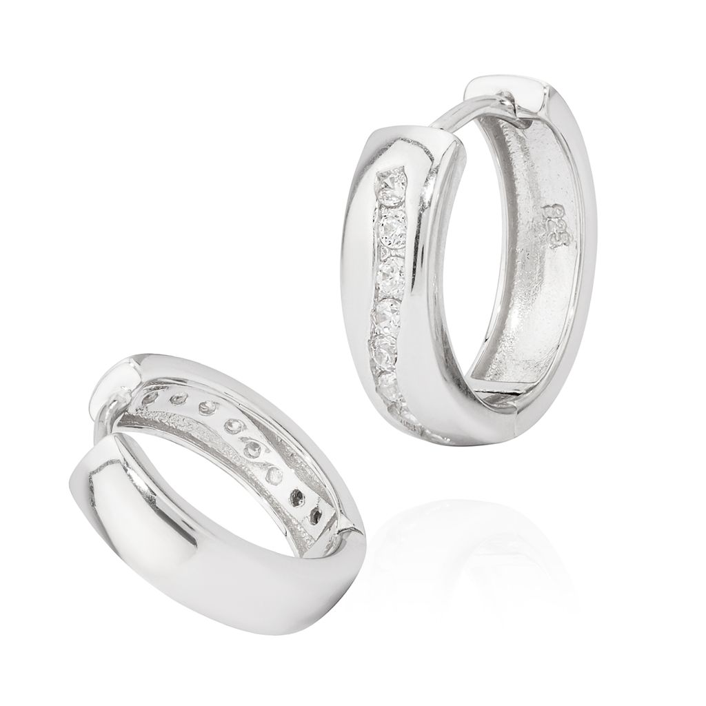 NKlaus Ohrstecker 925 Silber - Keltisches Dreieck Design 5x5mm Matt