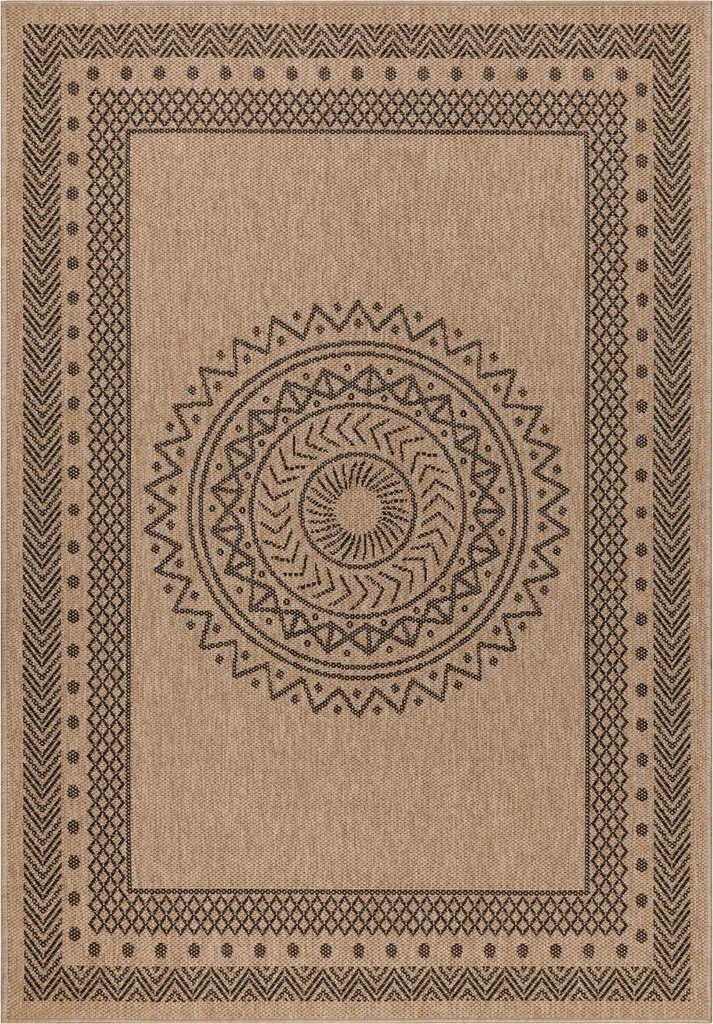Tapis Déco Extérieur 120x170 cm pour Aménager Terrasse et Salon Été