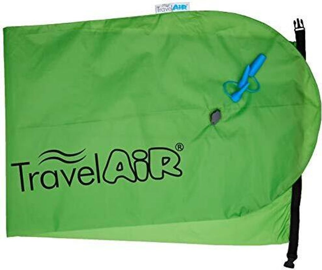 TravelAir® ca.50x140cm 100l Farbe:grün 3in1:Luftpumpe Produktbild 