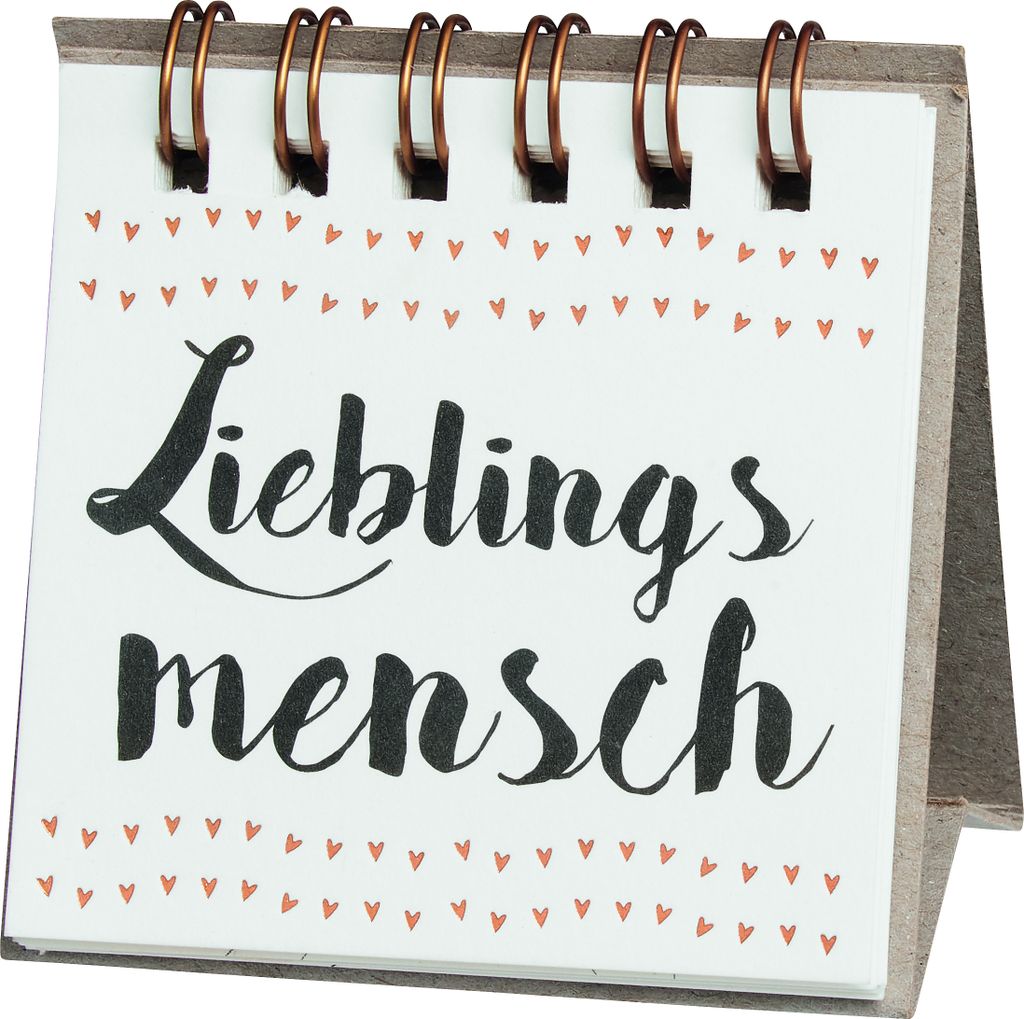 Kleine Botschaften "Lieblingsmensch"