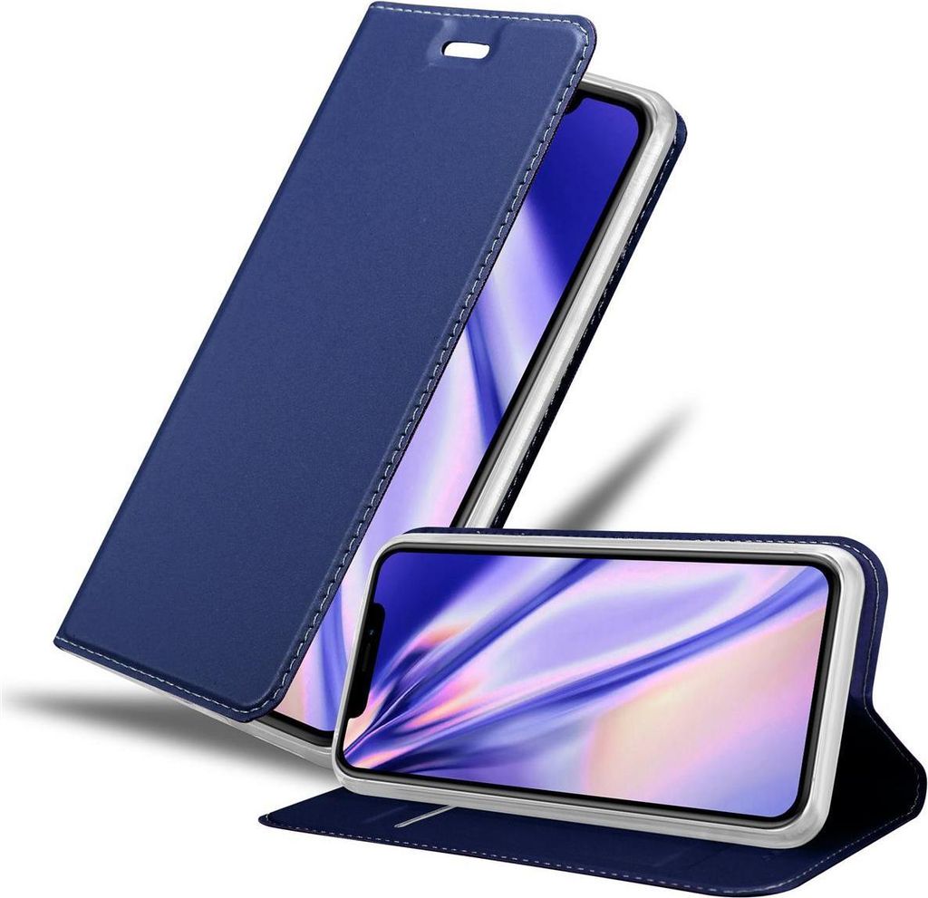 Cadorabo Handyhülle für Apple iPhone 11 PRO MAX Schutz Hülle in Blau Cover Etui Book Case Booklet