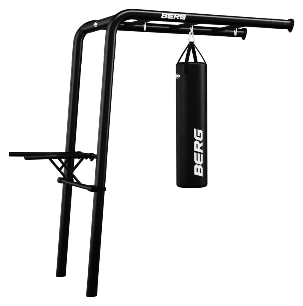 BERG PlayBase Wall Wandgestell 240 x 100 x 245 cm schwarz