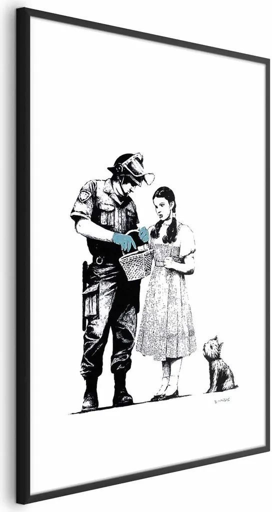 Poster Dorothy 60x90 cm Incorniciato | Cornice Nera Margine Bianco