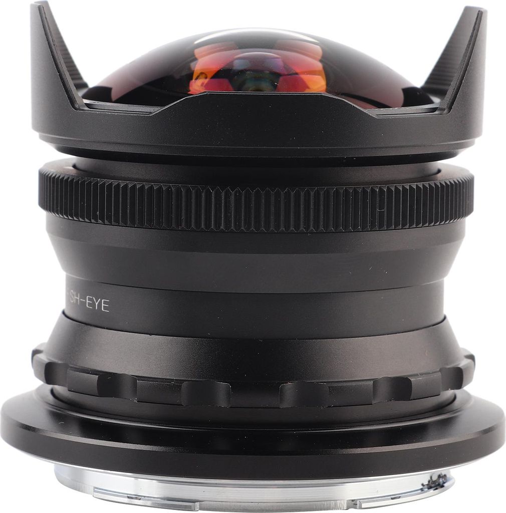 7,5 mm F2,8 Fisheye spiegellose Kameraobjektiv-Upgrade, optimieren Sie die Bildgebung, Z-Halterung für Nikon Z6, Z7, Z50, Schwarz