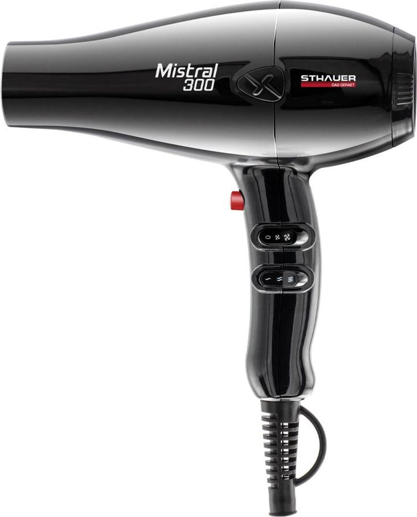 Xanitalia | Sèche-cheveux Mistral 300 - Noir - Ultra-léger Image du produit 