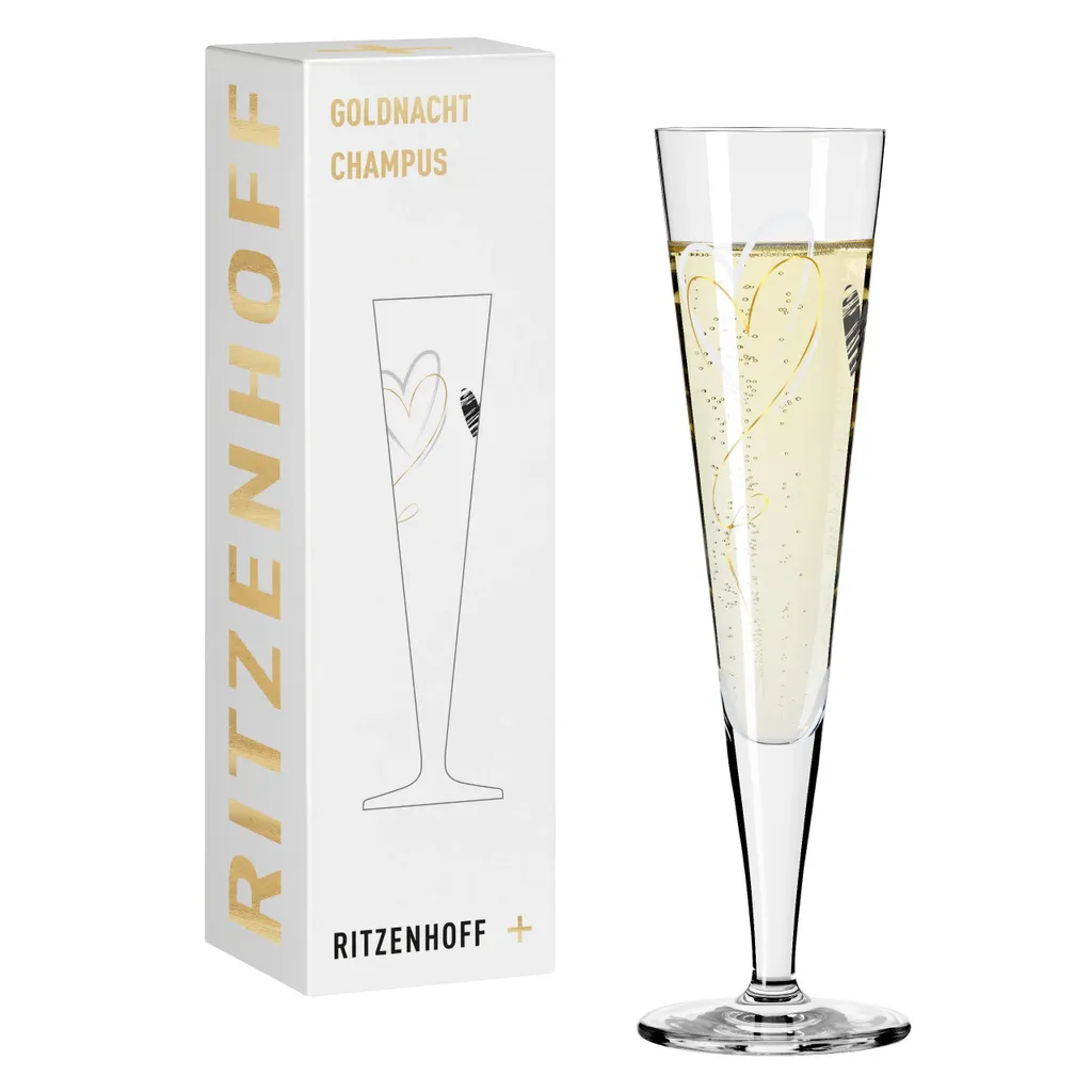 Calice Champagne Ritzenhoff 1071035 Goldnacht Design Christine Kordes