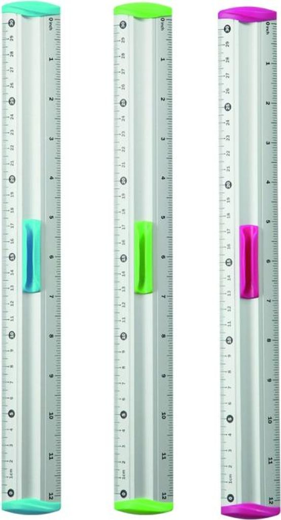 Aluminium-Lineal Mit Bleistifthalter, Schlüssel 30Cm Produktbild 