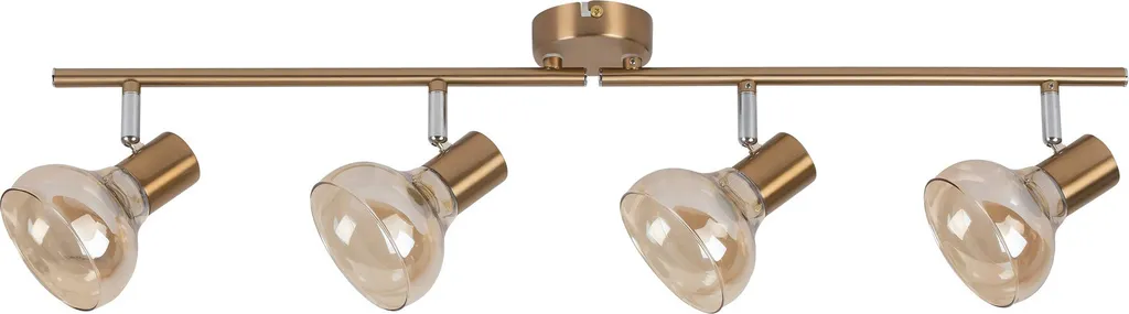 Plafonnier Holly 5550 Rabalux or antique ambre E14 4x40W élégant