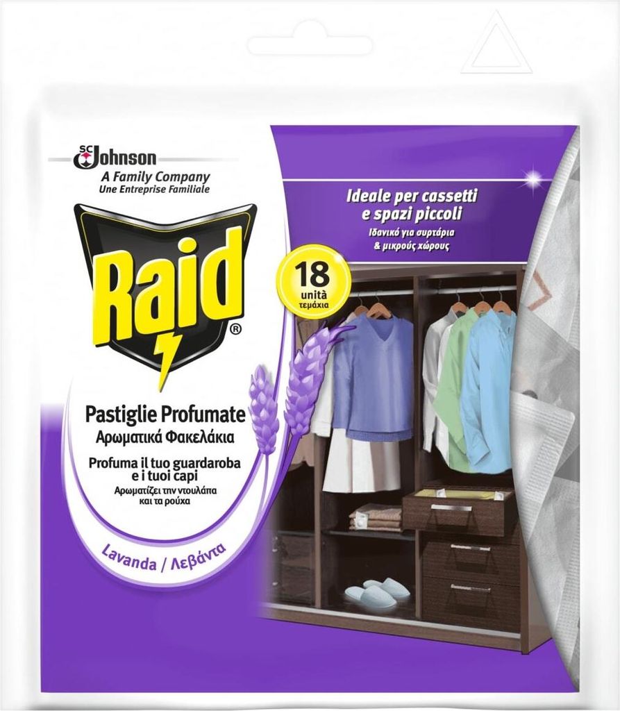 RAID Tabletten gegen Motten Lavendel Produktbild 