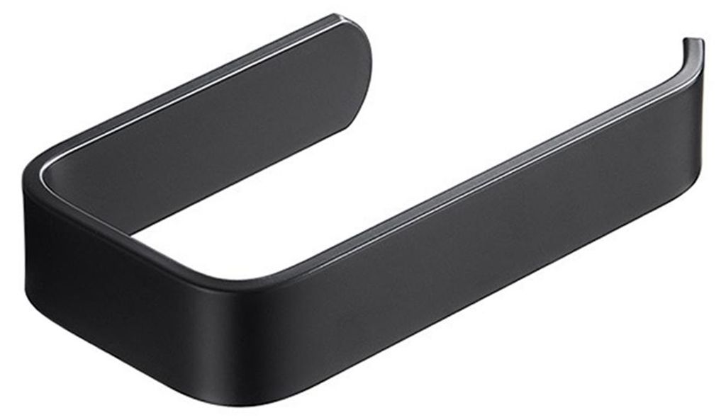 Wandhalterung für Küchenpapierhandtücher, Handtuchhalter aus mattem Aluminium, einfaches Regal für Badezimmerhandtücher, multifunktionaler WC-...