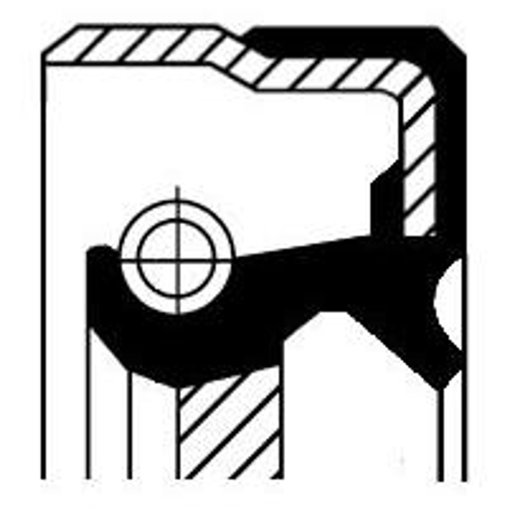 CORTECO 01034075B Simmerring, Schaltgetriebe OE 0239975547 kompatibel mit C-Klasse, CLC-Klasse, CLK, E-Klasse, GLK-Klasse, SL, SLK, Sprinter, Viano...