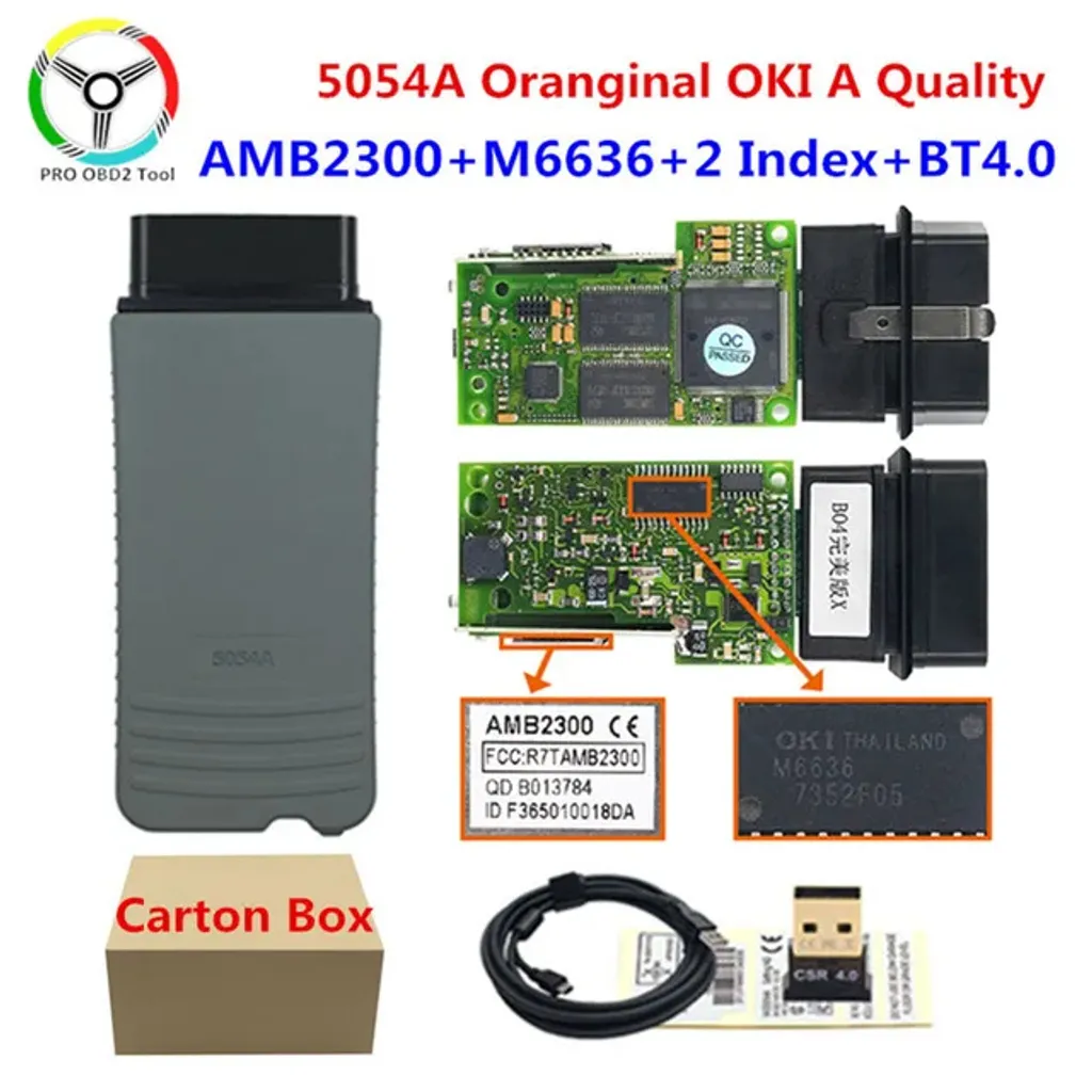 Interface de diagnostic 5054A-a originale pour analyse de véhicule - 2