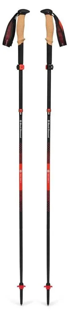 Bâtons de marche Black Diamond Pursuit Carbon Flz anti-vibration 135cm