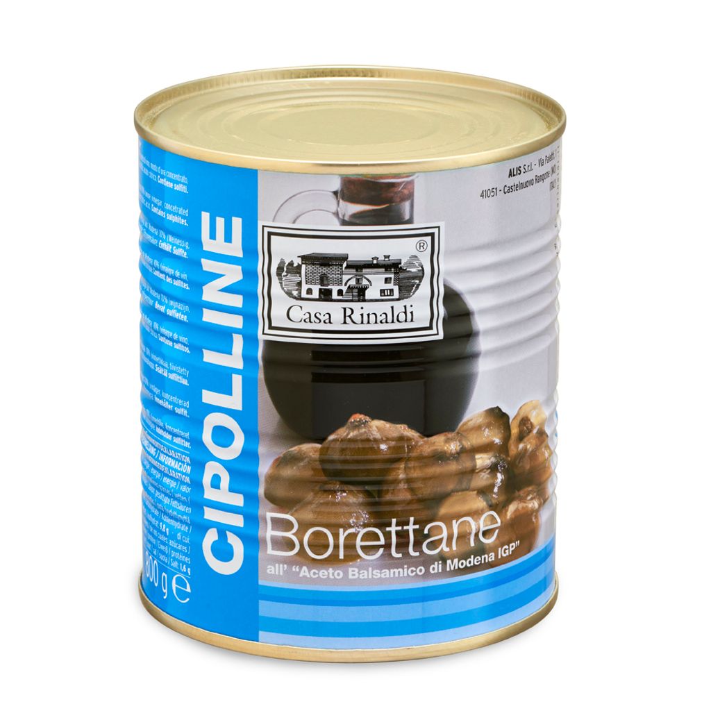Borretane cibule v balzamikovém octu z Modeny v plechovce Obrázek produktu 