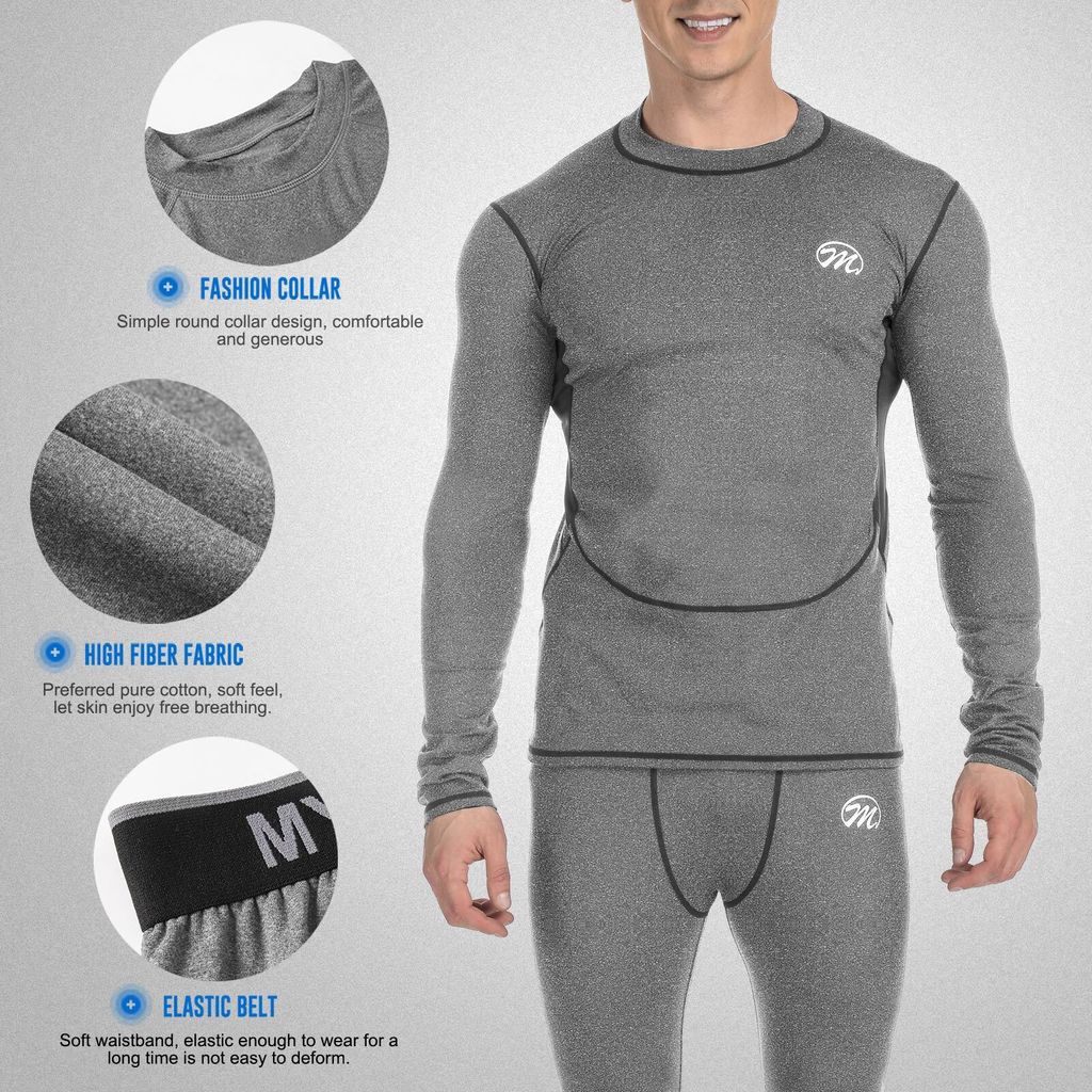 Herren Thermo Sportunterwäsche Set Herren Thermounterwäsche Produktbild 3