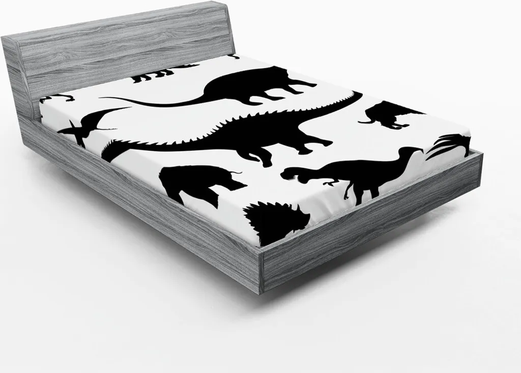 Drap-housse Dinosaures 180x200 cm Doux et Résistant Style Évolution