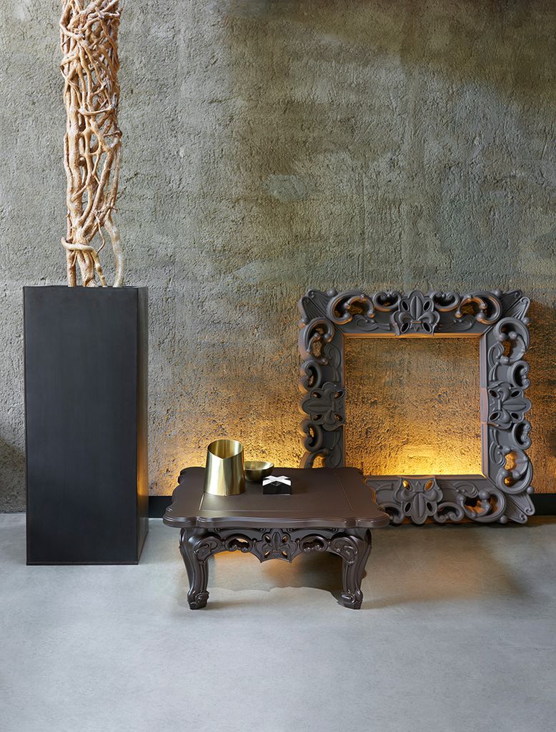 Slide Design Tisch Duke of Love - Saffron Yellow Farbe: Saffron Yellow