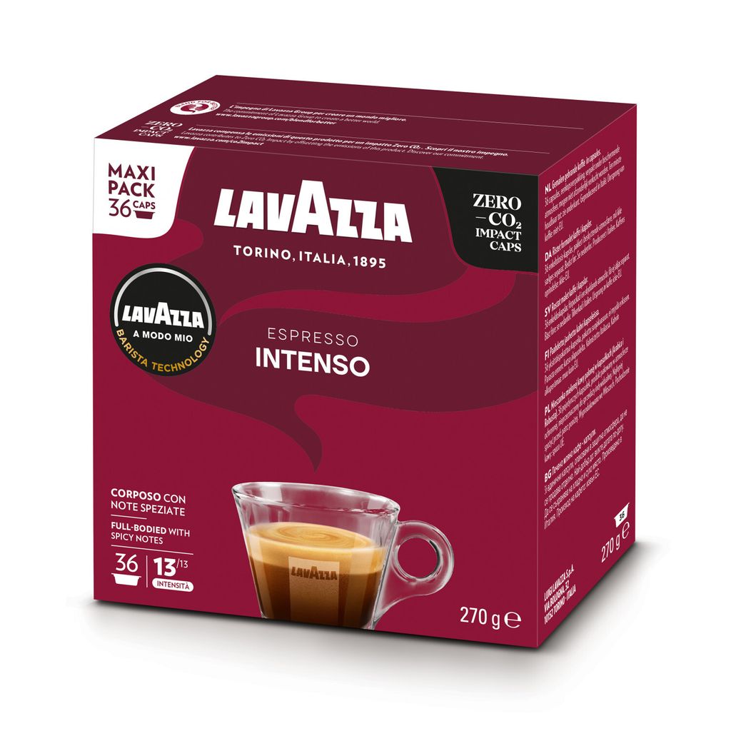 Lavazza Intenso Kaffeekapsel Medium geröstet 36 Stück(e)