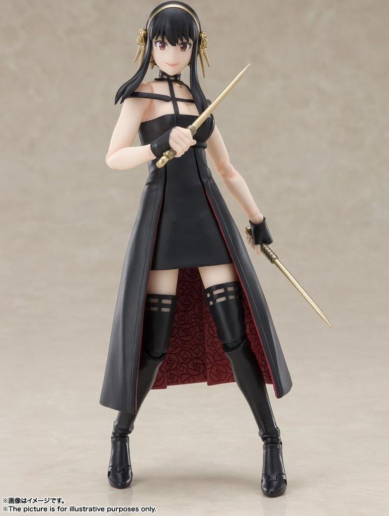 Spy x Family S.H. Figuarts Actionfigur Yor Forger 15 cm Produktbild 