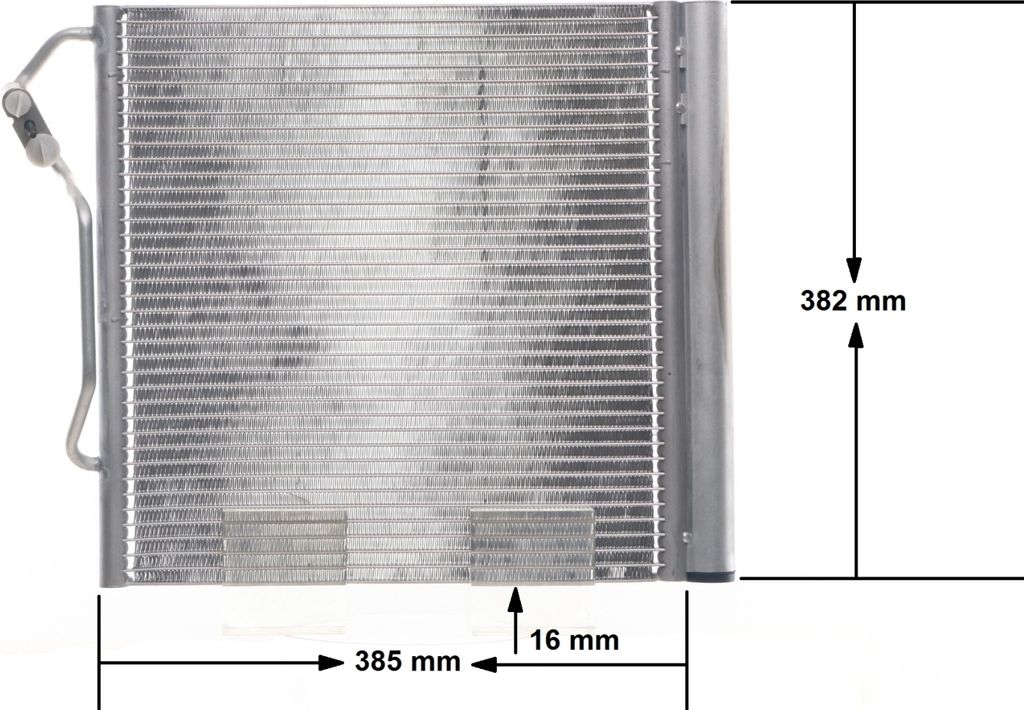 MAHLE AC 451 000S Kondensator Klimaanlage Klimakondensator für SMART CITY-COUPE (450) +Trockner