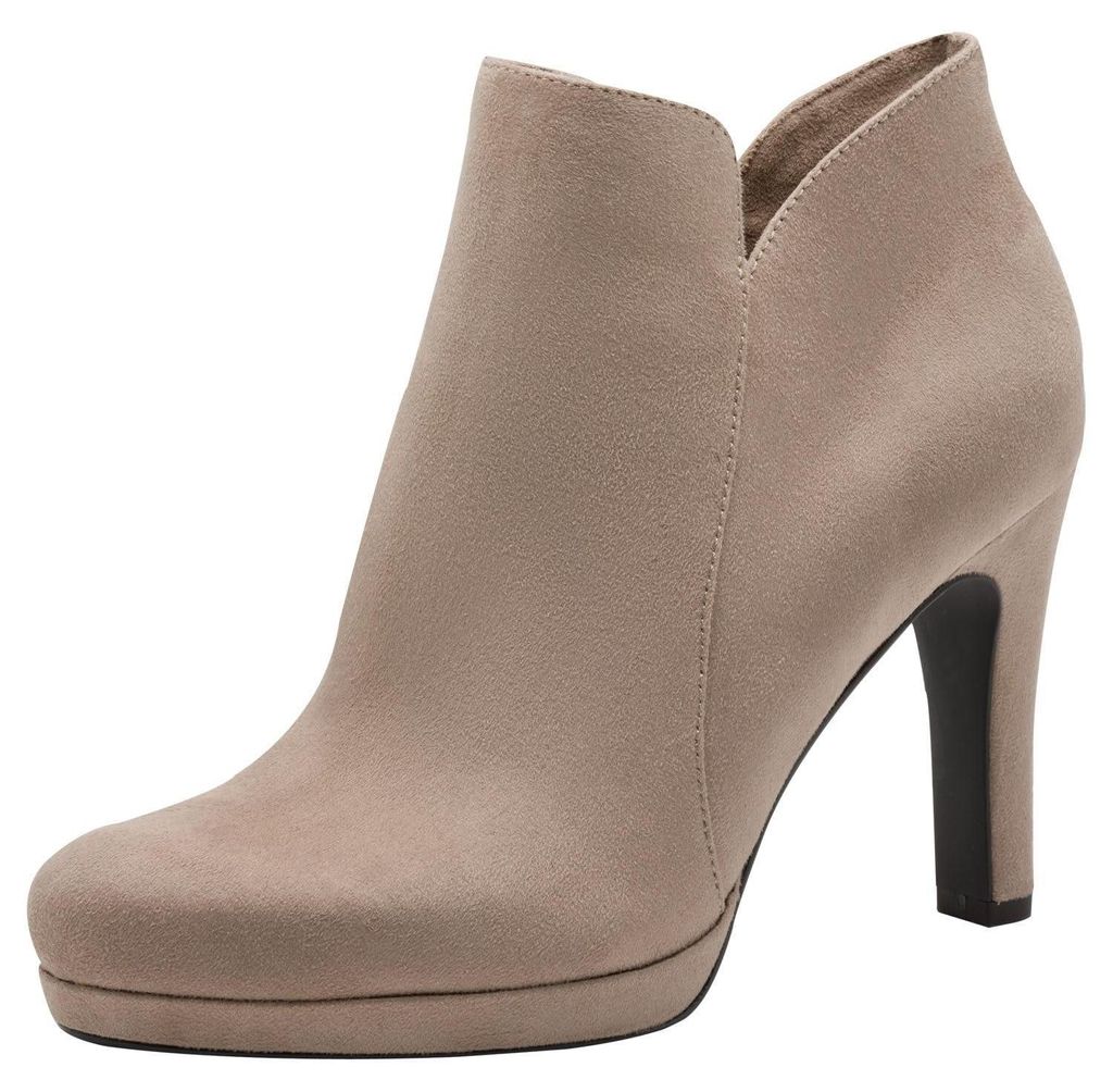 Tamaris Damen Boots Textil, beige, 37 EU Produktbild 