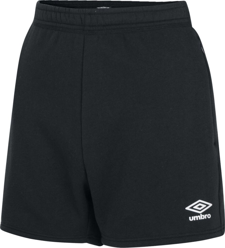Umbro - "Club Leisure" Shorts für Damen UO352 (XXL) (Schwarz/Weiß)