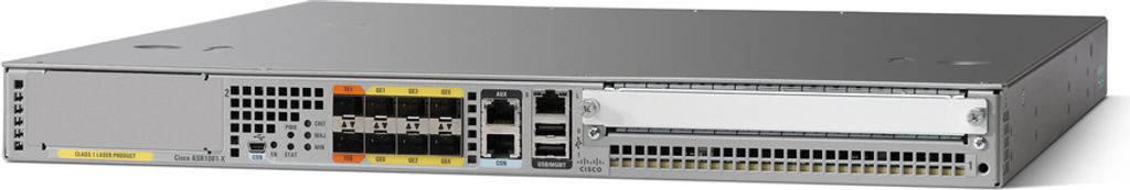 Cisco ASR 1001-X, Ethernet-WAN, Grau