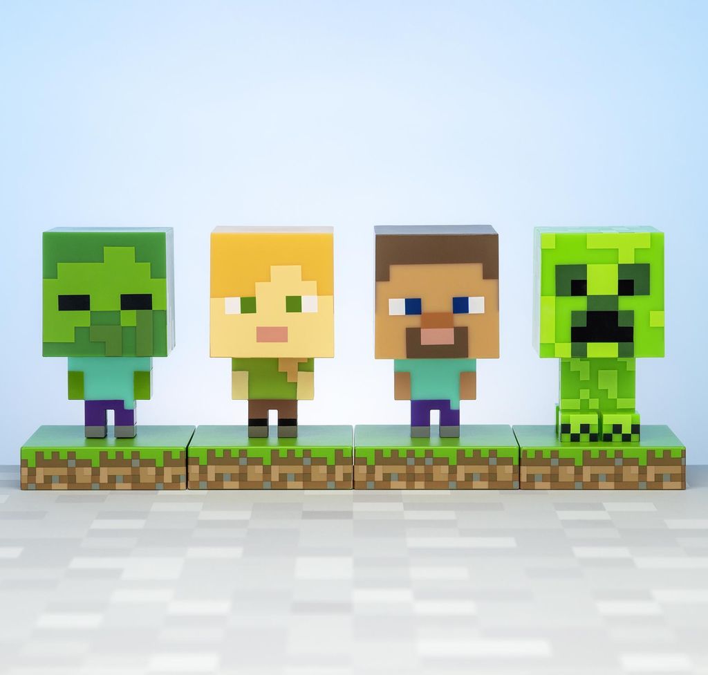 Zombie ikona lampy Minecraft Obrázok produktu 4