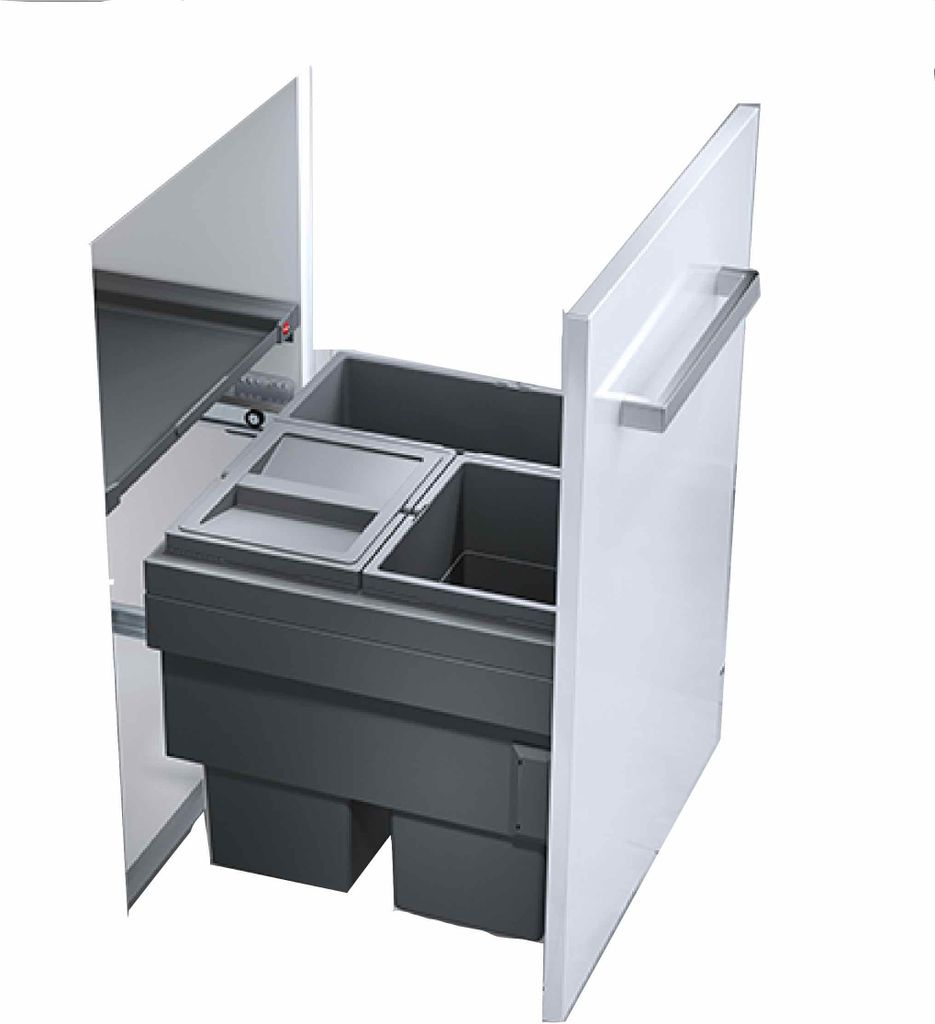 Collecteur de déchets Hailo 3608531 CS Slide Cargo Synchro Image du produit 