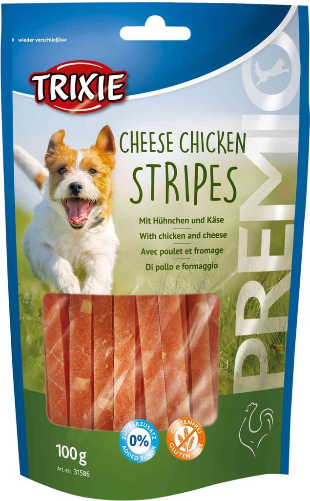 Trixie Premio kuracie syrové prúžky, 100 g Obrázok produktu 