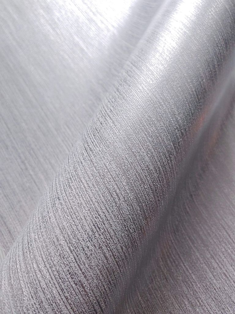 NEWROOM Tapete Grau Vliestapete Leicht Glänzend - Einfarbig Uni Unifarbe Struktur Modern