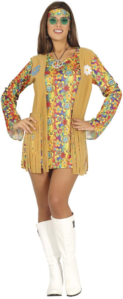 Guirca Hippie-kostüm Für Frauen  S  S Produktbild 