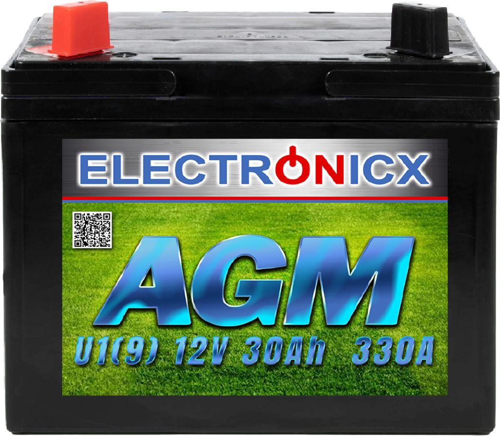 Electronicx U1(9) AGM 30 Ah 330 A ▶ Traktor ogrodowy Zdjęcie produktu 