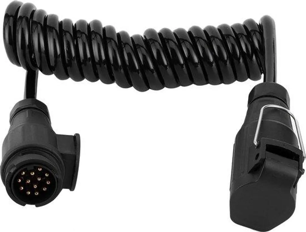 Faisceau électrique spiralé 13 broches 1,6m pour châssis de camion