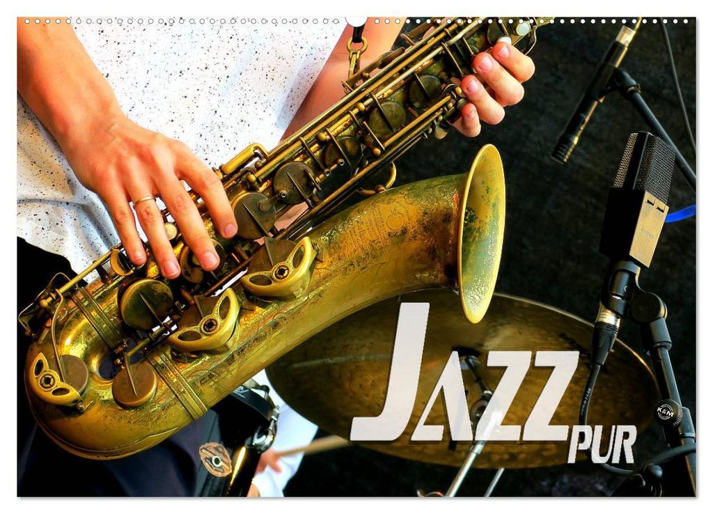 Jazz pur (Wandkalender 2027 DIN A2 quer), CALVENDO Monatskalender