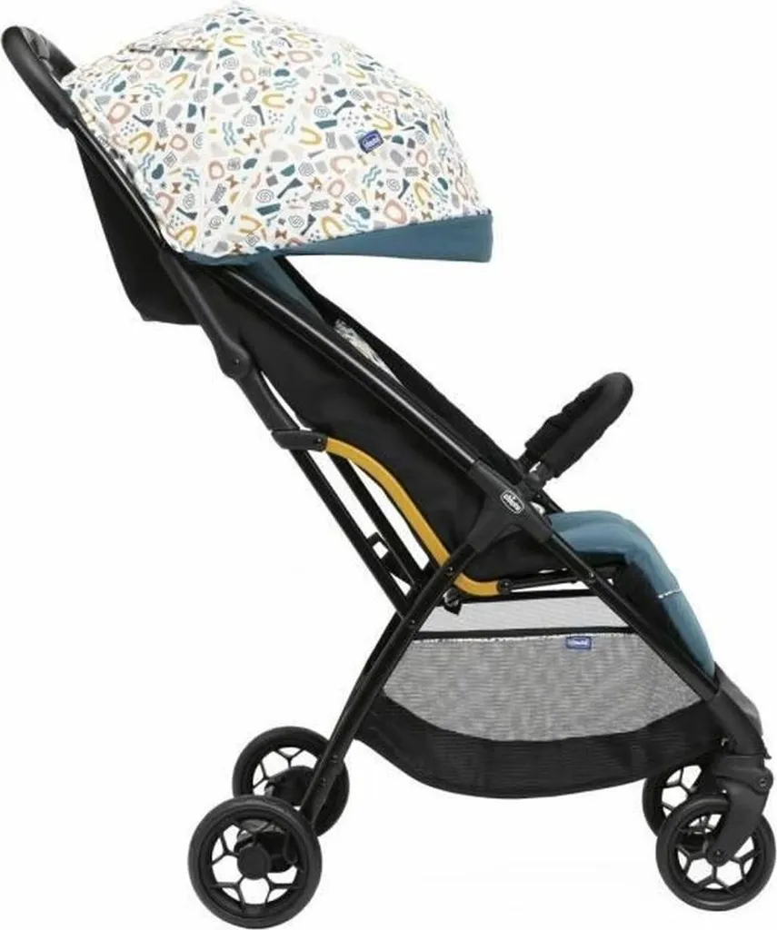 Poussette Chicco Compacte avec Assise Confortable - Design Vert et Noir - 3
