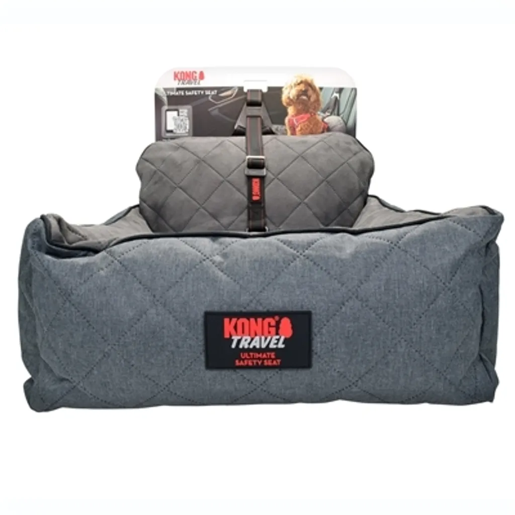 Seggiolino KONG Ultimate Safety: Sicurezza Cane in Auto senza Fronzoli