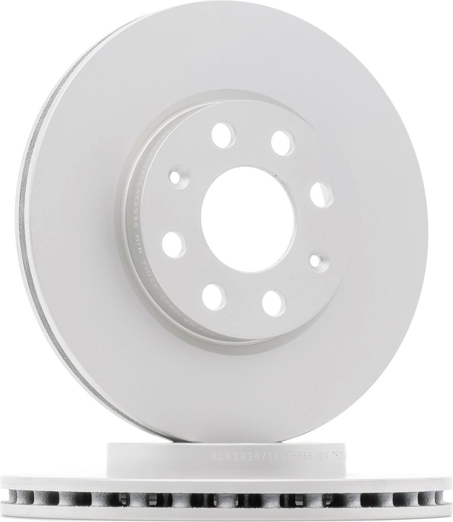 RIDEX 82B0017 - OE 51806099 Bremsscheibe, Vorderachse für Punto, Adam, Corsa D (S07), Corsa E (X15)