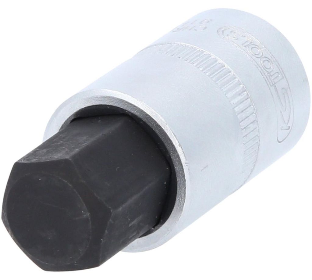 KS Tools 1/2" Bit-Stecknuss Innensechskant, kurz, 17 mm, 911.9108