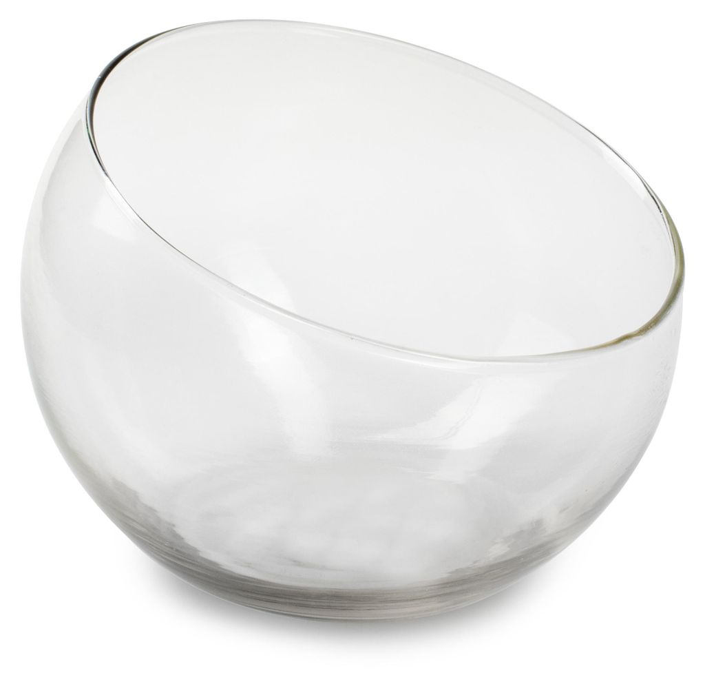 Jodeco Blumenvase Bobby - klar transparent - Glas - 15 x 12 Produktbild 