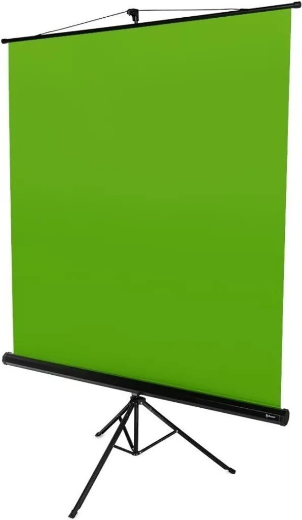 Fond vert de studio Arozzi 157x157cm sur trépied pour streaming et vidéo - 2