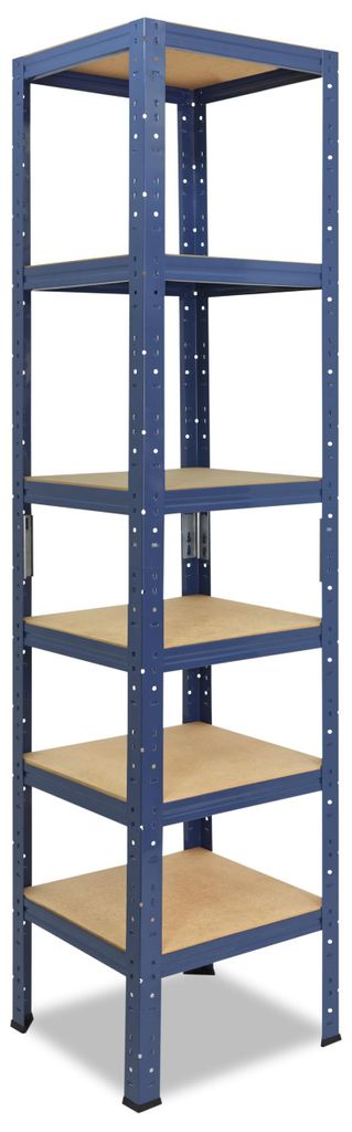 shelfplaza HOME 230x60x60 cm Étagère charges lourde en bleu Image du produit 
