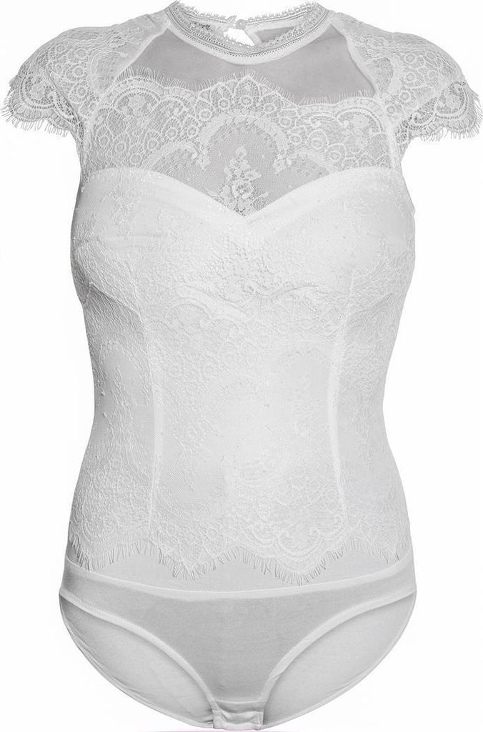 Trachtenbody Nordika-Dali creme weiß 38