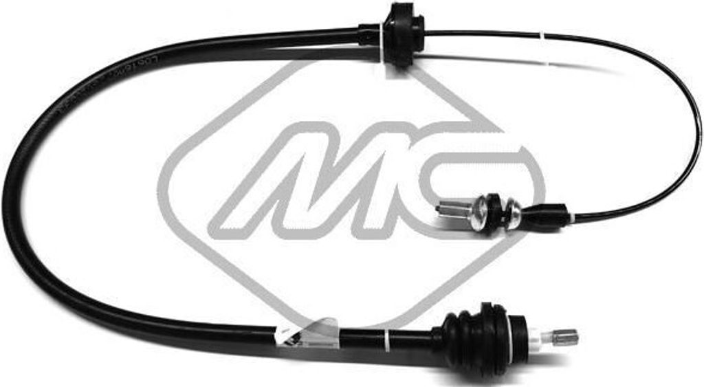 Metalcaucho 80033 Kupplungsseil Seilzug für RENAULT KANGOO (KC0/1) 969/681mm