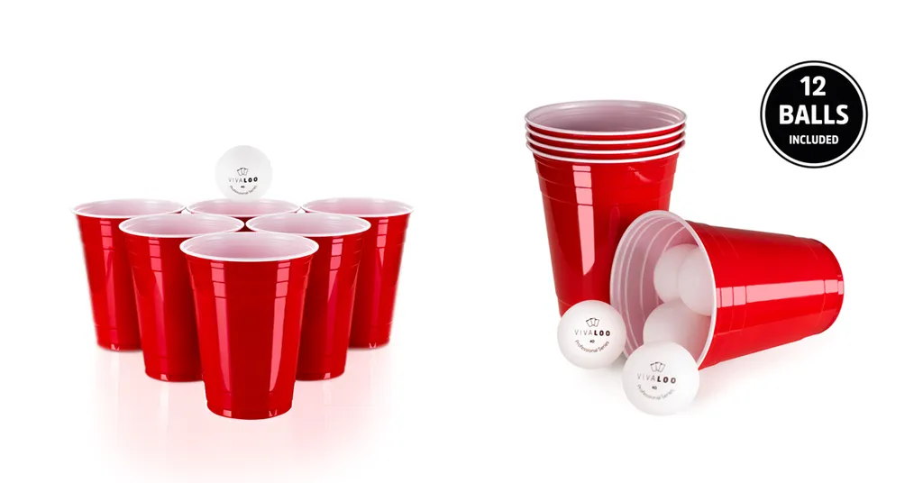 Gobelets de Beer Pong Incassables et Lavables pour Fêtes Sans Fin - 8