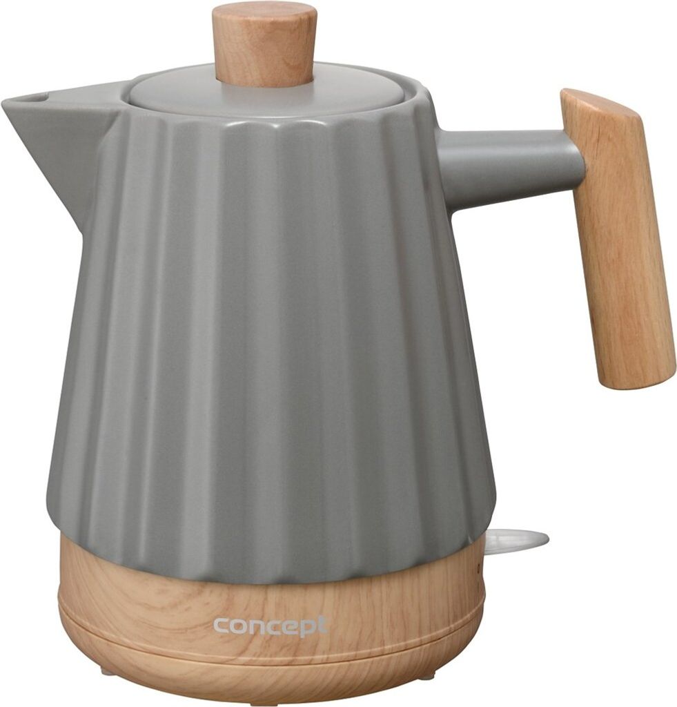 CONCEPT RK0092 Ceramic electric kettle 1.5 l Dark grey