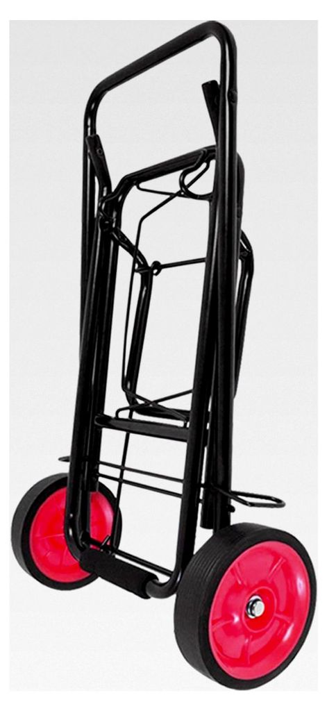 Faltbarer Strandwagen, 35 x 45 x 100 cm, Schwarz